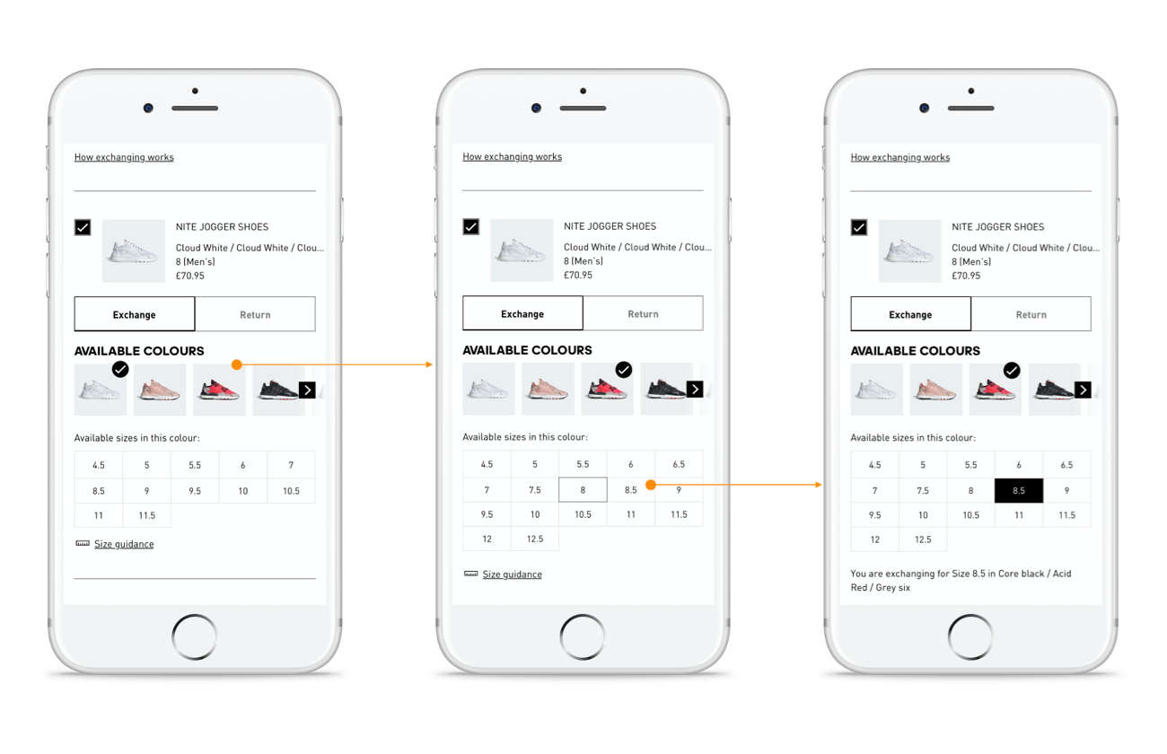Order details redesign